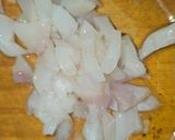A picture of step 1 of Fideuá with Cuttlefish and Asparagus.