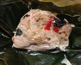 รูปขั้นตอนการทำที่ 5 ของ หมกเห็ดเข็มทองใส่ไข่