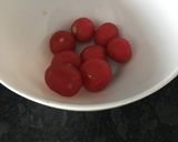 Une image de l'étape 2 de Salade de quinoa, tomates et radis.