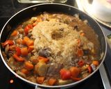 Foto del paso 10 de la receta: Corazones e hígados de pollo al wok