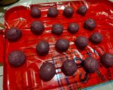 Foto langkah ke 5 dari resep Donut ubi ungu lembut gurih.