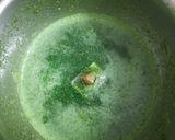 A picture of step 1 of Pani puri bruschetta.
