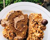 Foto langkah ke 6 dari resep Moca noughat cake.