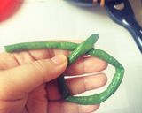 Hình bước làm 8 của món Chả cá bọc đậu đũa