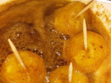Plátano con nueces y canela