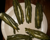 Foto del paso 2 de la receta: Relleno de ejote y ensalada de coditos....🇸🇻