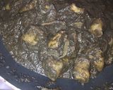 A picture of step 6 of Pork with thick paste of Sesame, Bamboo shoots and Ghost Chilli.