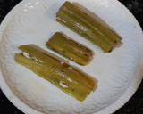 Foto del paso 3 de la receta: Canapés con palas de acelgas