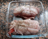 Foto del paso 2 de la receta: Pechugas de pollo rellenas con cobertura de besamel