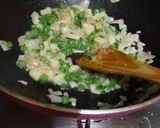 A picture of step 3 of Mumbai Tawa Pulao.