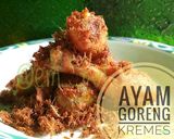 Foto langkah ke 5 dari resep Ayam goreng bumbu lengkuas (kremes) #12.