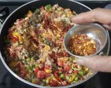A picture of step 7 of Mexican Rice.