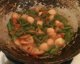 Foto langkah ke 3 dari resep Oseng kacang panjang udang puyuh.