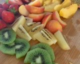 Foto del paso 4 de la receta: Pavlova con frutas de verano🥭🍓🥝