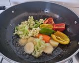A picture of step 1 of Restaurant style Vegetable Korma (no onion-garlic).