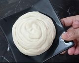 A picture of step 3 of Zig Zag Style Paratha Folding.