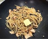 和風奶油鮭魚鹽昆布義大利麵的食譜步驟2照片