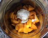 A picture of step 2 of Creamy Mango Shake.