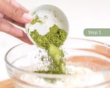 Foto langkah ke 1 dari resep Matcha Swiss Roll Cake.