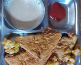 A picture of step 7 of Bread pakoda.