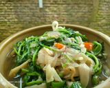 Foto langkah ke 6 dari resep Tumis Selada Air.