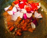 A picture of step 5 of Chilli paneer.