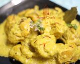 A picture of step 4 of Zaafrani Chicken.