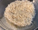 Une image de l'étape 1 de Dôme de riz à la coriandre et laitue de mer.