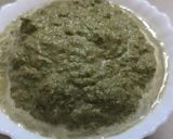 A picture of step 4 of Weightloss green chutney.