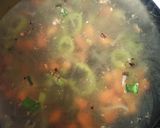 A picture of step 5 of Hot and sour vegetable soup.