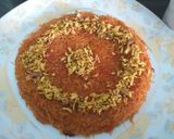 A picture of step 13 of Kunafa(arabicsweet)😋😋.
