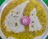 A picture of step 2 of Panchmel Dal.