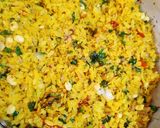 A picture of step 8 of Imarti and Poha.