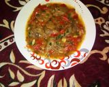 Pas rețetă Ficăței cu sos și cu legume (nr.-01) 1 fotografie
