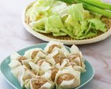A picture of step 6 of Steamed Shrimp and Pork Shumai with Cabbage.