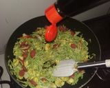 Foto langkah ke 6 dari resep Mie Tek-tek Sawi Hijau.