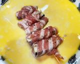 A picture of step 4 of Crispy Skewered Katsu with Rice Flour Batter.