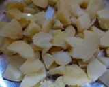 A picture of step 1 of Potato Raita.