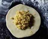 কোকোনাট ছানার স্যুইট সিওপাও রেসিপির ধাপ 7 ছবি