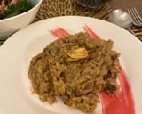 A picture of step 7 of Unforgettably delicious Porcini risotto 🤤.