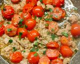 A picture of step 2 of Spaghetti with Canned Tuna.