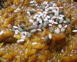 A picture of step 3 of Raw mango chunda.