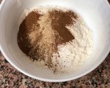 A picture of step 1 of Breakfast Tea cake.