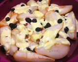 Foto del paso 4 de la receta: Peras asadas al Mascarpone con arándanos y crocante de almendras
