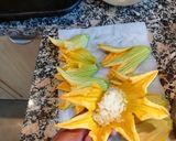 Foto del paso 4 de la receta: Flores de Zapallo rellenas