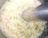 A picture of step 3 of Palak paneer❤.