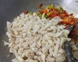 Foto langkah ke 2 dari resep Pepes Tahu Jamur Tiram.