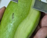 A picture of step 2 of Totapuri Mango Salsa : super quick and easy recipe.