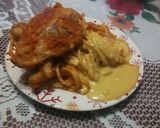 Foto del paso 5 de la receta: Tallarines rojos con pollo
