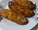 Foto del paso 6 de la receta: Pollo empanado relleno
